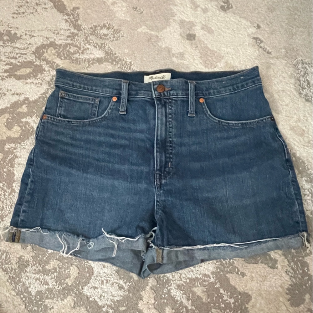 Madewell High Rise Jean Shorts